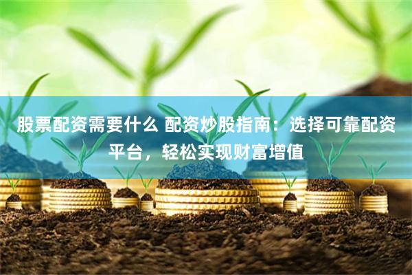 股票配资需要什么 配资炒股指南：选择可靠配资平台，轻松实现财富增值