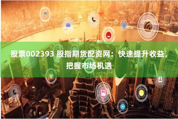 股票002393 股指期货配资网：快速提升收益，把握市场机遇